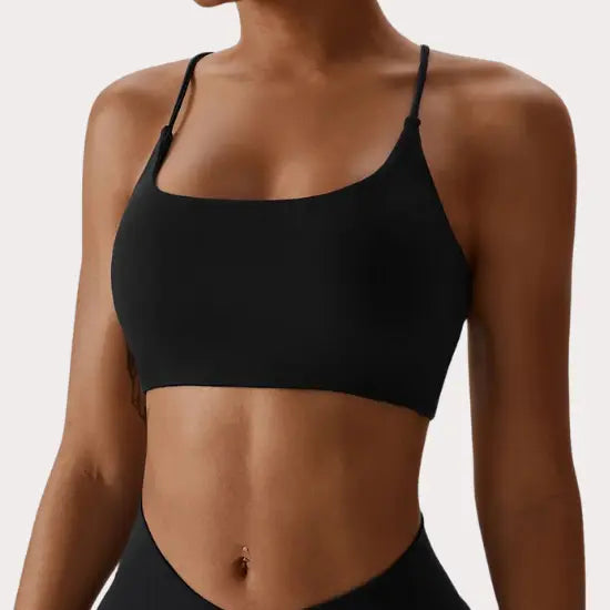 KAVARA Lace Back Sports Bra Kavara Fit